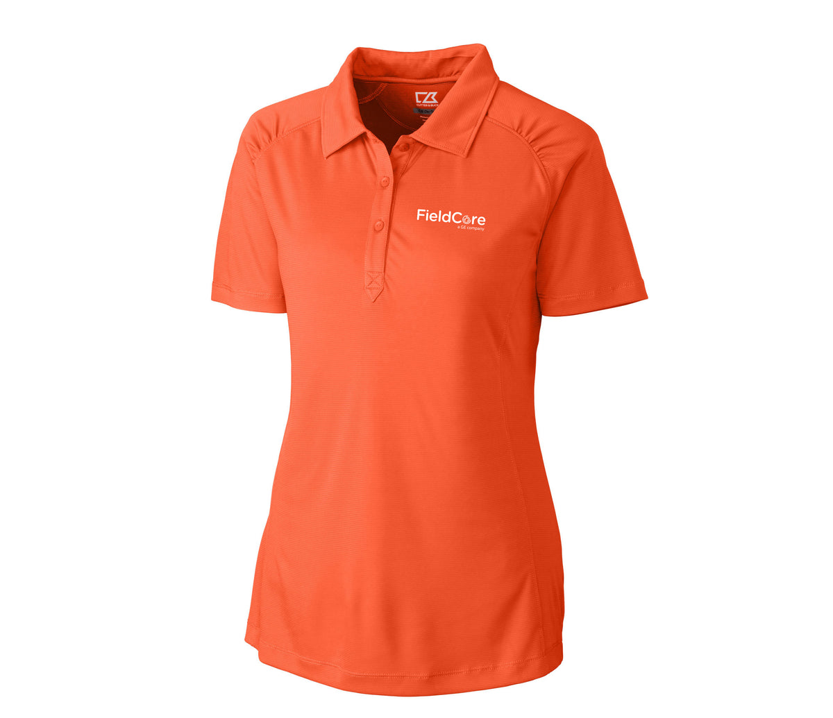Ladies orange golf best sale shirt